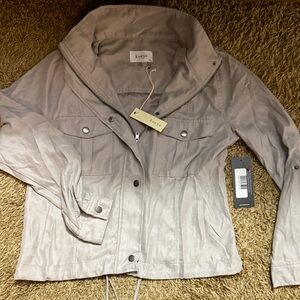 Kaye Women's Light Gray Utility Jacket